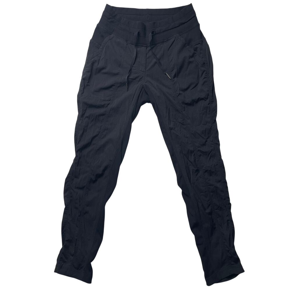 Lululemon Street to Studio Black Jogger Pants Sz 4 Women's Athleisure Stretch